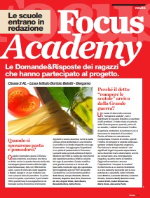 Focus academy, articolo degli studenti di 2A Liceo